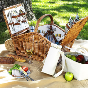 Huntsman Picnic Basket for Four